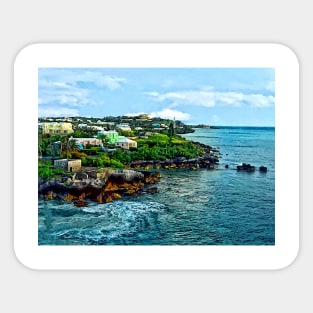 Bermuda - St. George Bermuda Shoreline Sticker